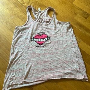 Burn boot camp tank size M